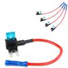 DaierTek 5PCS Add-a-circuit держатель предохранителя TAP адаптер Mini ATM APM держатель лезвия предохранителя адаптер предохранитель перемычка разъем с предохранителем 15A