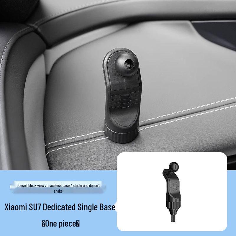 Customizable Car Phone Holder for Xiaomi SU7/YU7 with 1/4 Thread Base
