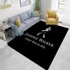 Whiskey J-Johnnie Walker Logo Carpet Floor Mat - Sofa Wine Cabinet Bathroom Decoration Area Rug Gift