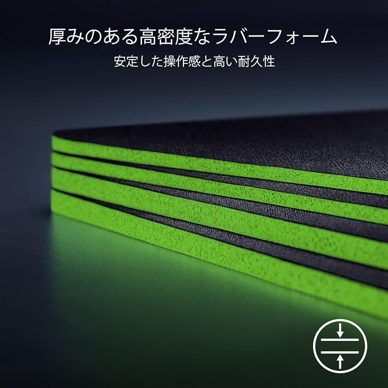 Razer Gigantus V2 – L Игровой коврик для мыши, Тканевый, Средний размер (45 см х 40 см), Ткань для микроволновой печи [Гарантия авторизованного японского дистрибьютора]