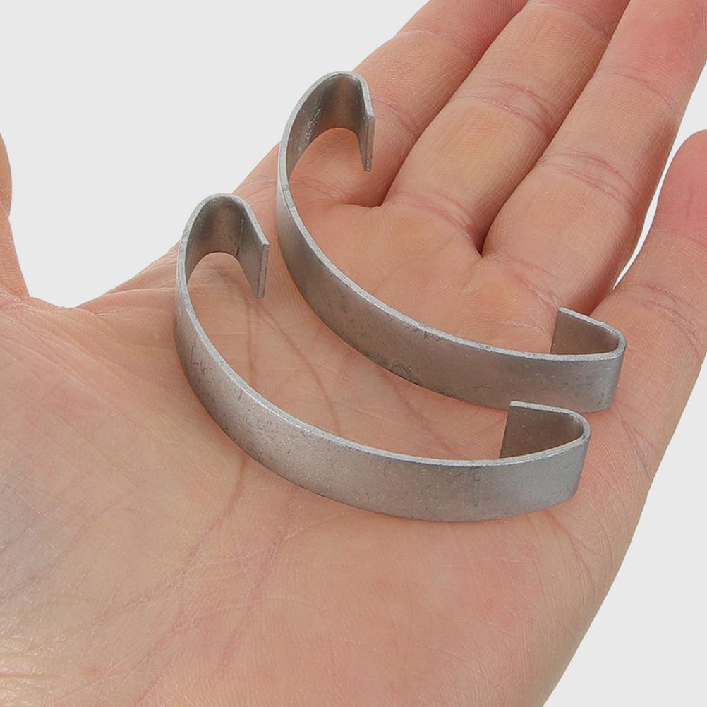20Pcs Chicken Cage Door Hooks Heavy Duty Steel Poultry Coop Fasteners Multipurpose Clips Lock Hooks for Bird Rabbit Cage