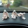 3D Printed Action Figures Masked Hottie Ornament, Cool Mysterious Character Figurine, Stable Fun Decorative for Car Base Desktop Display Center