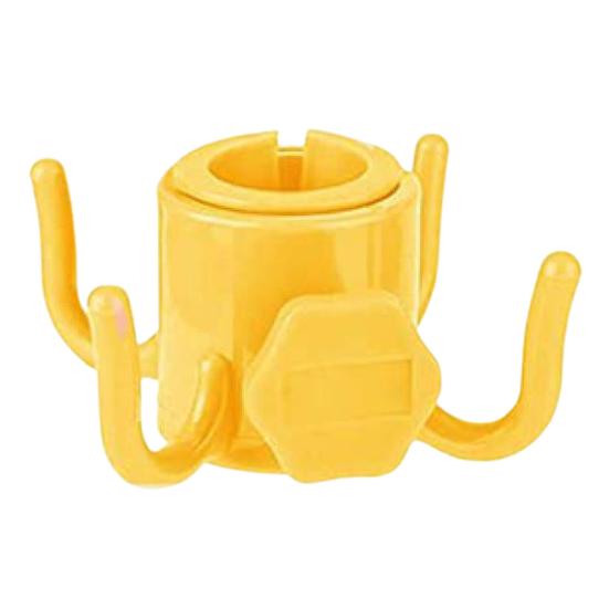 Parasol Hook Stable Portable Hard Wear-resistant Versatile Space-saving Multicolor Four Feet Beach Umbrella Hook Outdoor Supply