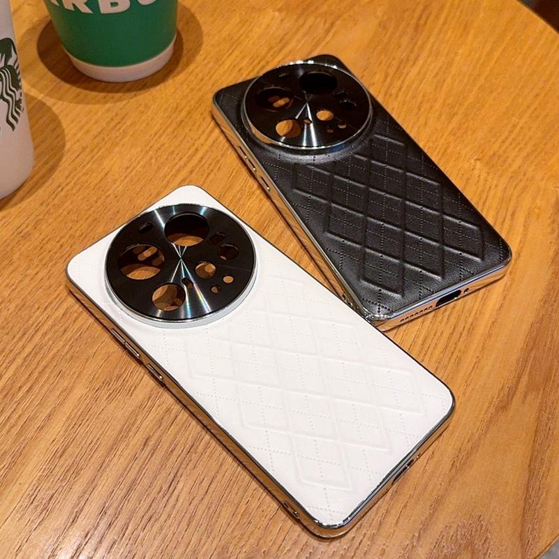 Призматический plating Рамка Чехол для телефона Для Xiaomi 15 Ultra xiaomi 15 Mi 14 ultra 13 ultra Тонкий Защита объектива камеры Жесткий чехол