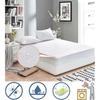 Mattress Protector - Waterproof - 140 X 200 Cm - 100% Cotton - Anti-bacterial - Machine Washable