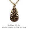 Подарки на день рождения Аксессуары для браслета Золотой цвет Талисман Амулет 45см или 70см Длинная цепочка Ожерелье Дешевые вещи Колье-чокер