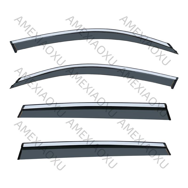 For BMW X5 E53 E70 F15 G05 Window visor Accessories Bright Strip Wind Deflectors Visors Rain Guard Door Vent Shades Ventvisor