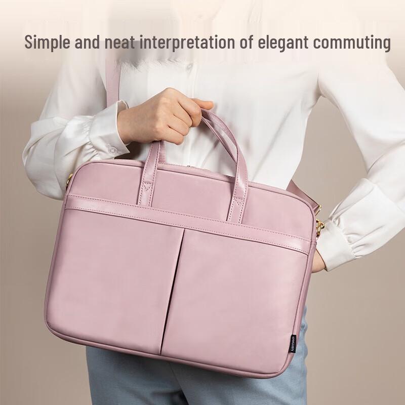 Deli BG103 Pink Business Document Briefcase