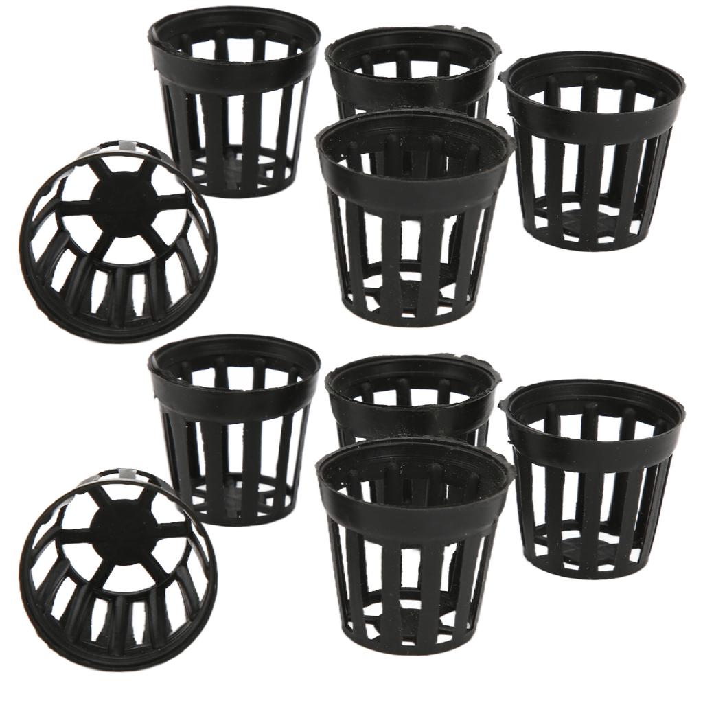 10pcs Net Cups Plastic Garden Fish Planting Basket for Planting
