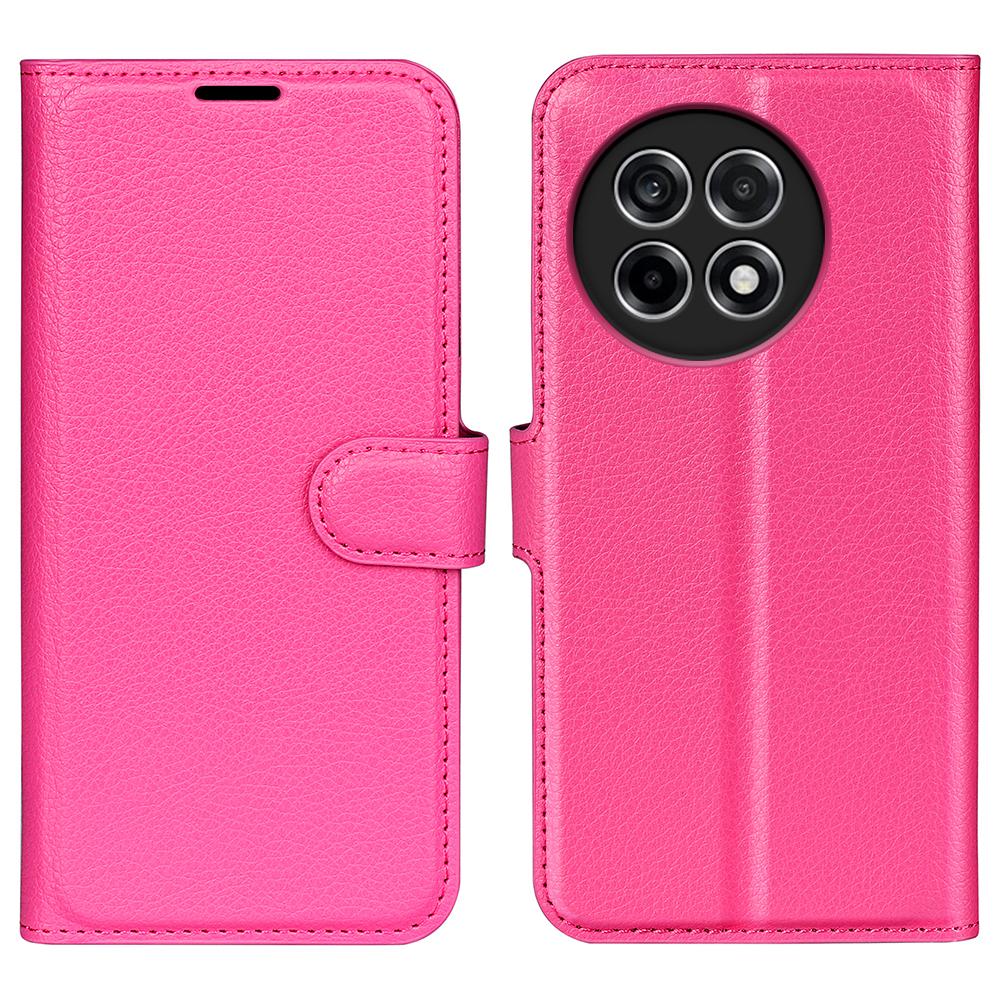 For OnePlus Ace 5 Pro 5G/Ace 5 5G/13R 5G Case Litchi Texture Shockproof Leather Wallet Phone Cover