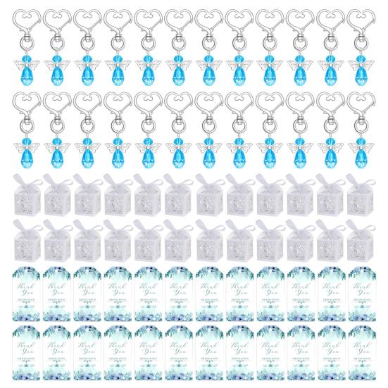 Подарочные коробки для подарков на рождение ребенка, набор прочных брелоков для подарков