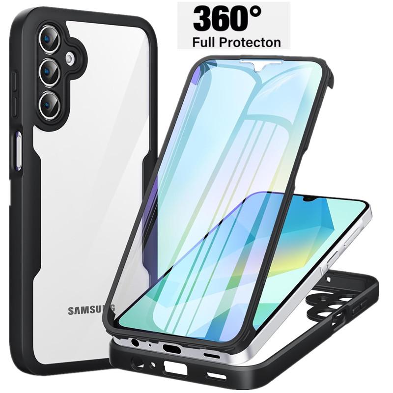 Противоударный чехол с полной защитой корпуса для Samsung Galaxy A56 A36 A26 A16 5G A55 A35 A25 A15 Защитная крышка Fundas Coque Capa