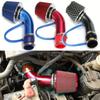 76mm Car Refitted Winter Mushroom Head Air Filter Intake Pipe Filter High Flow High Cold Air Filter Aluminum Pipe Kit