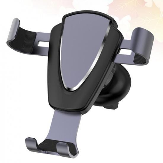 Car Air Vent Phone Holder Gravity Phone Stand (Grey) car mounted phone holder