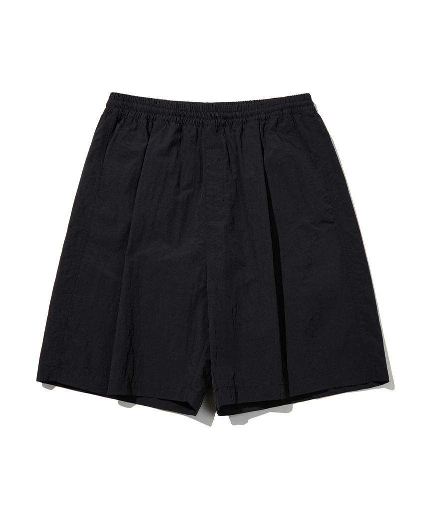 Kimwear Nylon Deep One-Pleat Bermuda Elastic Pants_4 Color