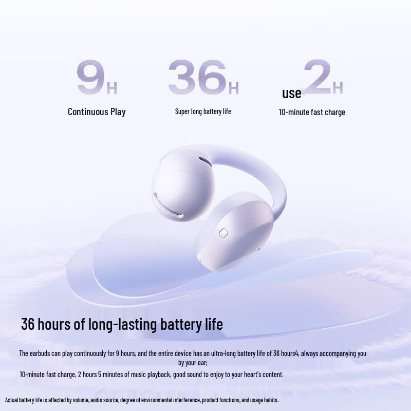 Спортивные Bluetooth-наушники Shokz OpenDots Air с открытой конструкцией