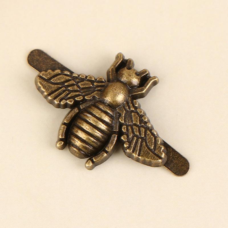 2 шт. металлическая декоративная пряжка в форме пчелы, зажим для сумки, фурнитура для кожаной сумки «сделай сам», сумки, аксессуары для обуви