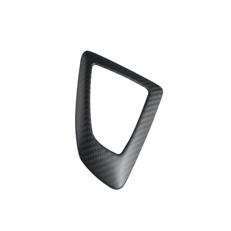 LHD Dry Carbon Fiber Matte Finished Gear Panel Frame Cover for BMW 1 2 3 Series F20 F21 F22 F23 F30 F31 F34 F35 F32 F33 F36