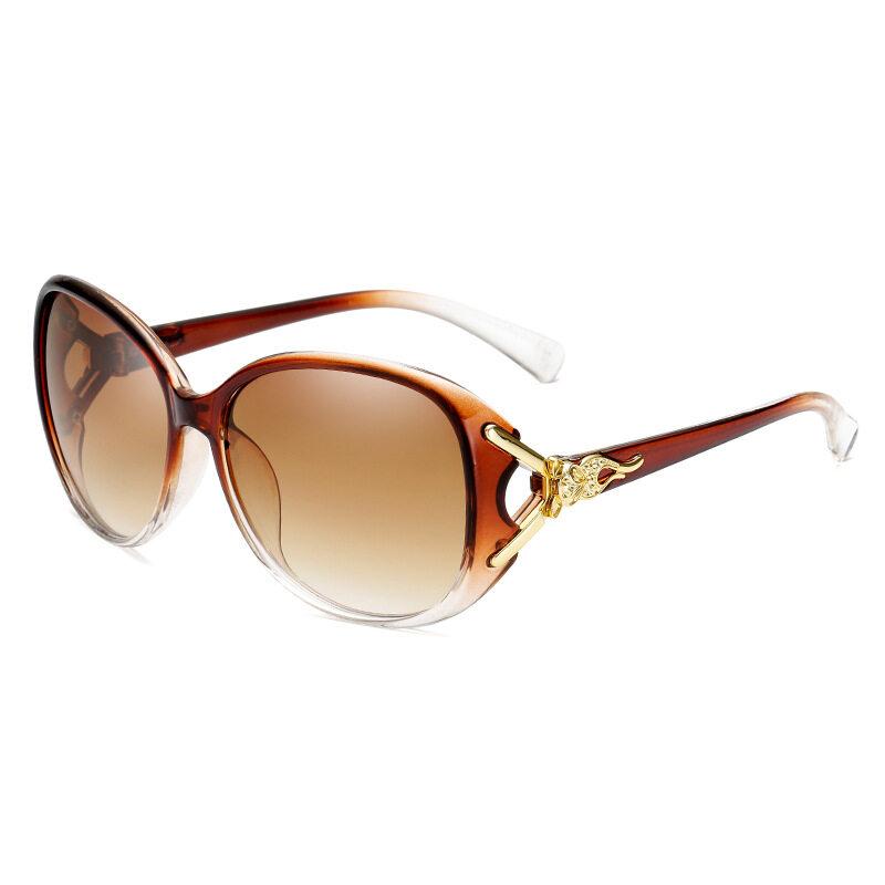 Женские ретро-квадратные солнцезащитные очки с защитой от УФ-излучения и футляром для лета