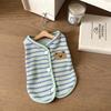 Puppy clothes Spring clothing Thin puppies Summer dog pet bipods Breathable crew neck small vest Travel than bears