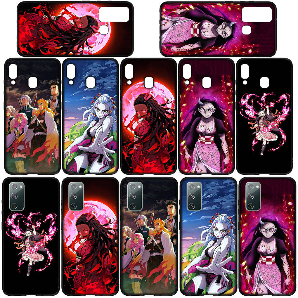 Чехол для iPhone 17 16 15 Xiaomi Poco F8 F7 X7 X6 M8 C85 C75 Redmi Note 14 13 12 11 Pro Max A3 A4 14C 13C 15C Даки Гютаро Незуко Клинок Рассекающий Демонов Танджиро