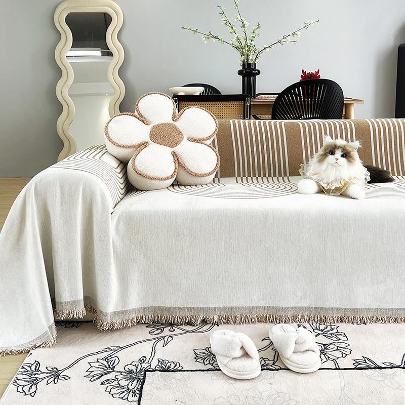 Высококачественное шенилловое покрывало для дивана, новый чехол для подушки, одеяло, полный всевключающий универсальный чехол