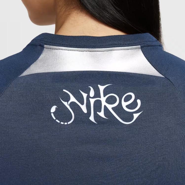 Nike Спортивная удобная футболка реглан с коротким рукавом Женские топы II1950410