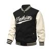 Embroidered Baseball Collar Top Spring and Autumn Men's Jacket Large Casual Loose Baseball Jacket