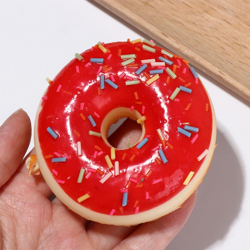 Donut 6.2cm/2.4in Model Food Simulation Donuts Simulation Cake Squeeze Toy Donut Cone Toy