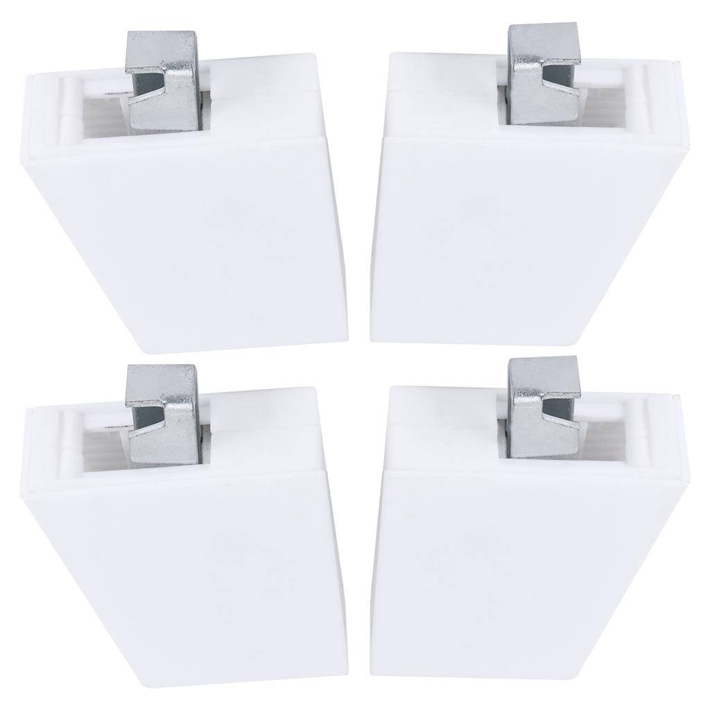 2Set Регулируемая вешалка для шкафа с монтажной пластиной Детали фурнитуры для шкафа