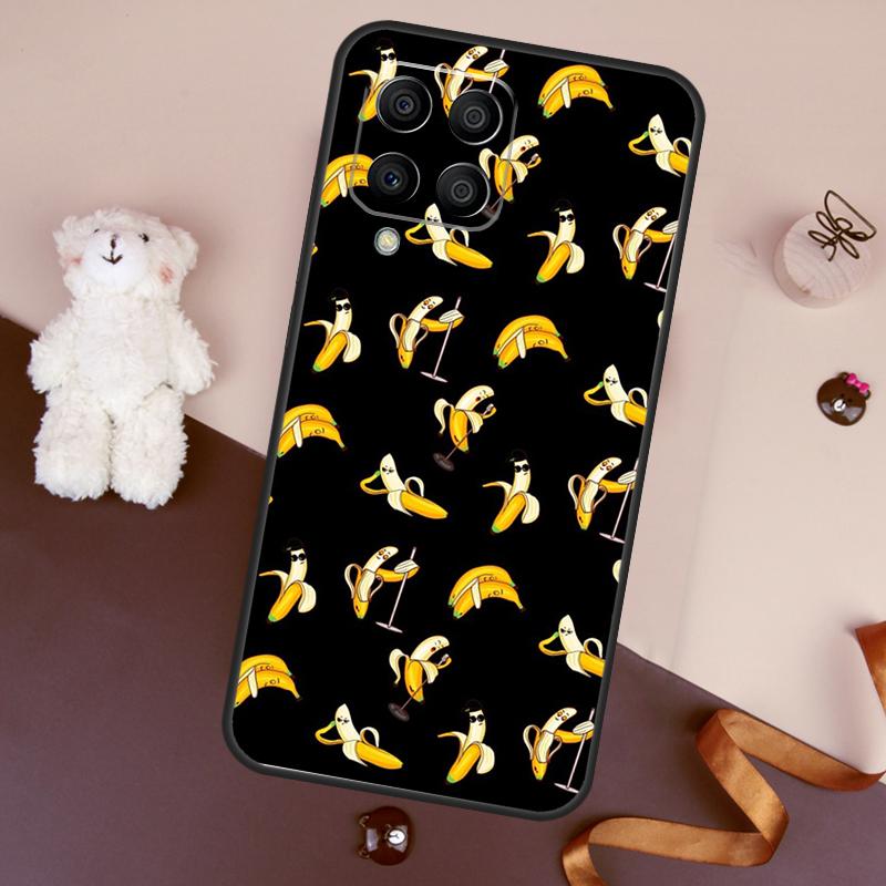 Мемы Мультяшный Забавный Чехол Банан Для Samsung Galaxy M13 M54 M34 M14 M56 M36 M16 M31 M11 M53 M12 M32 M52 M35 M55 M15 M06