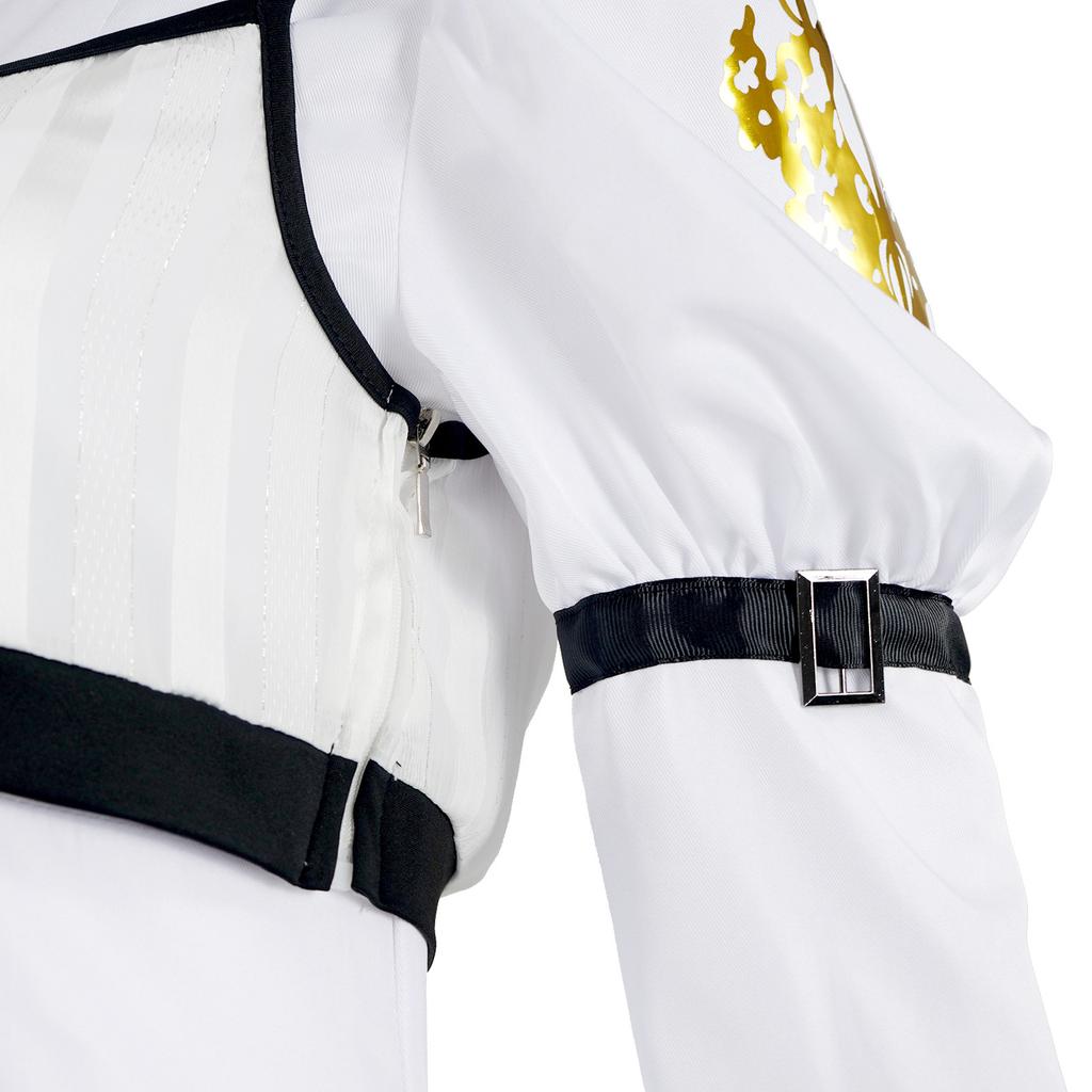 Devil May Cry Kyrie Элегантное белое платье Косплей костюм, Наряд игрового персонажа для Хэллоуина и сценических выступлений