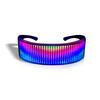 LED Party Glasses BT APP Control LED Light Up Glasses Flashing Glowing Luminous Glasses USB