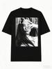 HHbrand футболка с графическим принтом Jennie в ретро-американском стиле с изображением Jennie, унисекс, уличная футболка, подходит для повседневной носки, с круглым вырезом, летний топ для