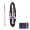 Fountain Writing 5 No Leakage Retractable Fountain Pen 0.38mm Ink For Fountain Leak-Free Clear Ink Retractable