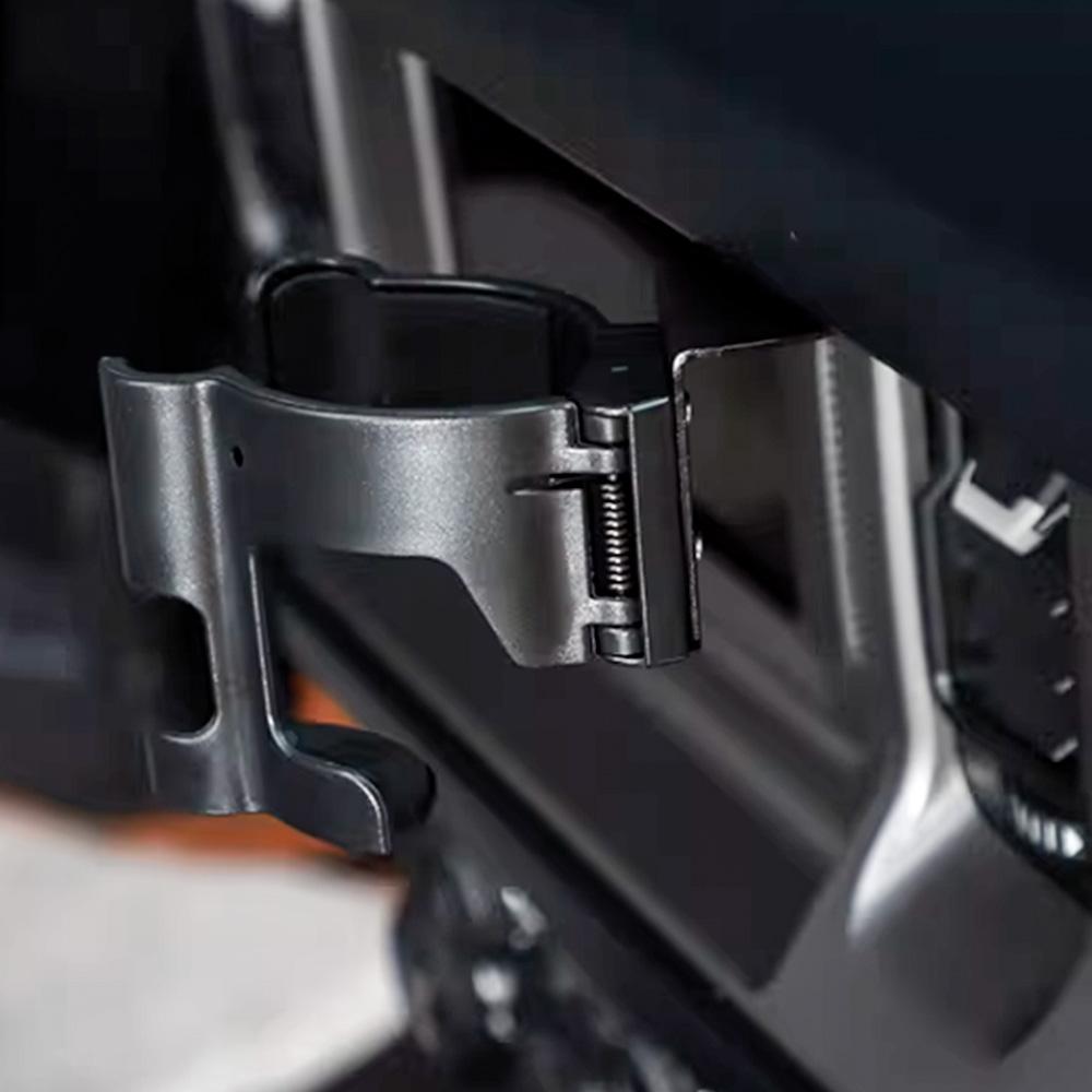 High Quality Black Multi-Function Cup Holder/Fixed Bracket Phone Holder for 2021-2024 Ford Bronco Models with Easy Installation