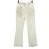 Неиспользованные брюки Y's с обработкой Washer клеш S цвета слоновой кости Youji Yamamoto Женские Б/У