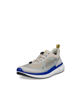 Мужские кроссовки ECCO Biom 2.2 из натуральной кожи, стиль athleisure, 83087461178, GRAVEL/BLUE BELL/VIRTUAL, Размер 25.5 см, 3E