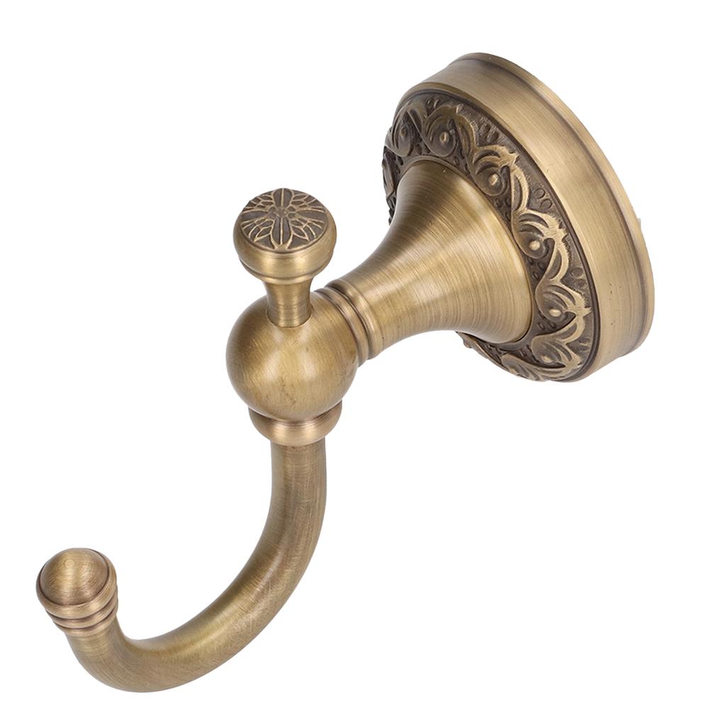 Robe Hook Copper Stainless Steel Antique Style Easy Installation Wall Mounted Coat Hook for