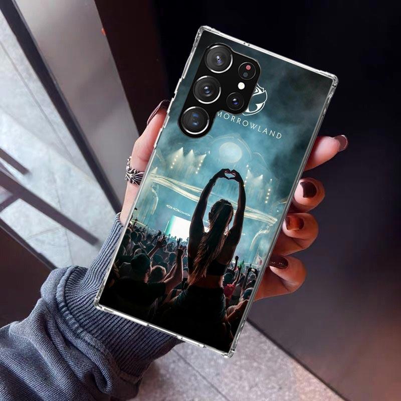 Music Festival Tomorrowlands Phone Case For Samsung Galaxy S23 S24 S25 Edge S26 Ultra S22 + S21 Plus S20 FE Cover Silicone Print