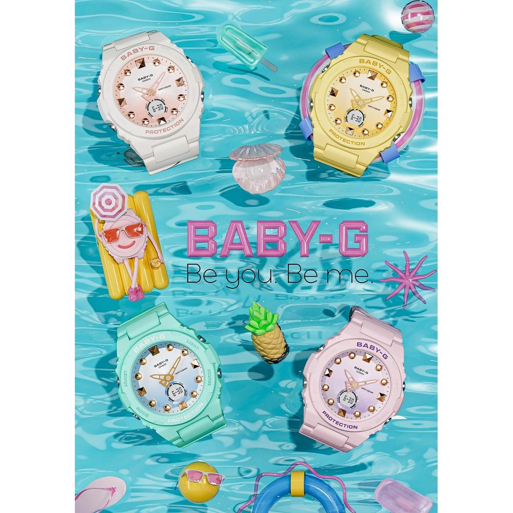 [Casio] Часы Babygie BGA-320-7A1JF женские песочно-белые