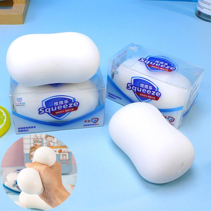 Squishy Soap Party Favors Gifts Artificial Soap Counter-Stress Fidgeting Plaything Squishy Soap Desktop Accessiories Birthday Party Gifts S