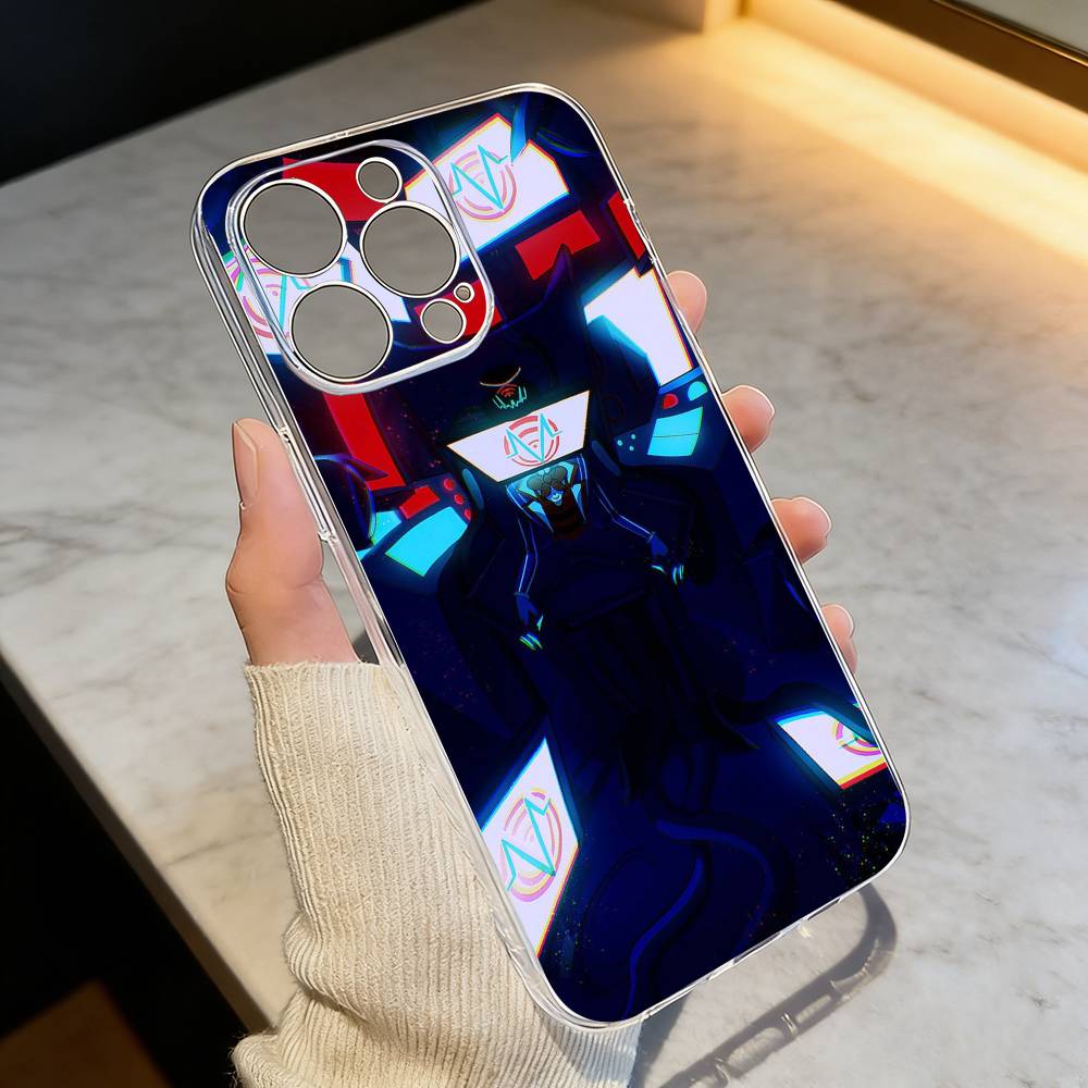 Hazbin H-Отель V-Vox Чехол для телефона для iPhone 17 16 15 14 13 12 11 Mini Pro Max Plus Прозрачная крышка