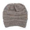 Women's Trendy Autumn and Winter Warm Hat Ladies Fashion Outdoor Knitted Woolen Pullover Hat
