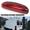 Корпус дополнительного стоп-сигнала на заднюю дверь автомобиля Для Fiat Ducato Для Boxer Для Jumper 2002-2006 Автомобильный третий задний тормозной фонарь