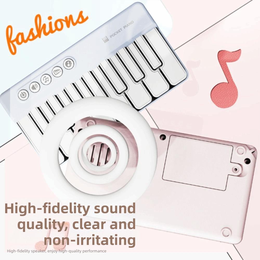 Portable Design Learning Piano Keyboard 7 Colors LED Electronic Organ Keyboard Birthday Gift