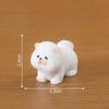 Resin Animal Figurines Cartoon Micro Landscape Ornaments Cute Dog Figurines Miniatures  Garden