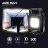 COB LED XPE Mini Ultra Bright Key Light Портативный рабочий фонарь 4 переключателя передач Встроенный аккумулятор Type-C Зарядка через USB IPX4