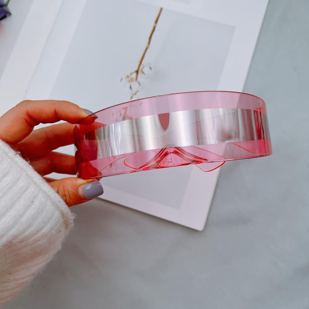 Чувство науки и технологий интегрированные женские Мужские солнцезащитные очки Лазерные очки Зеркальные линзы Очки Унисекс Солнцезащитные очки