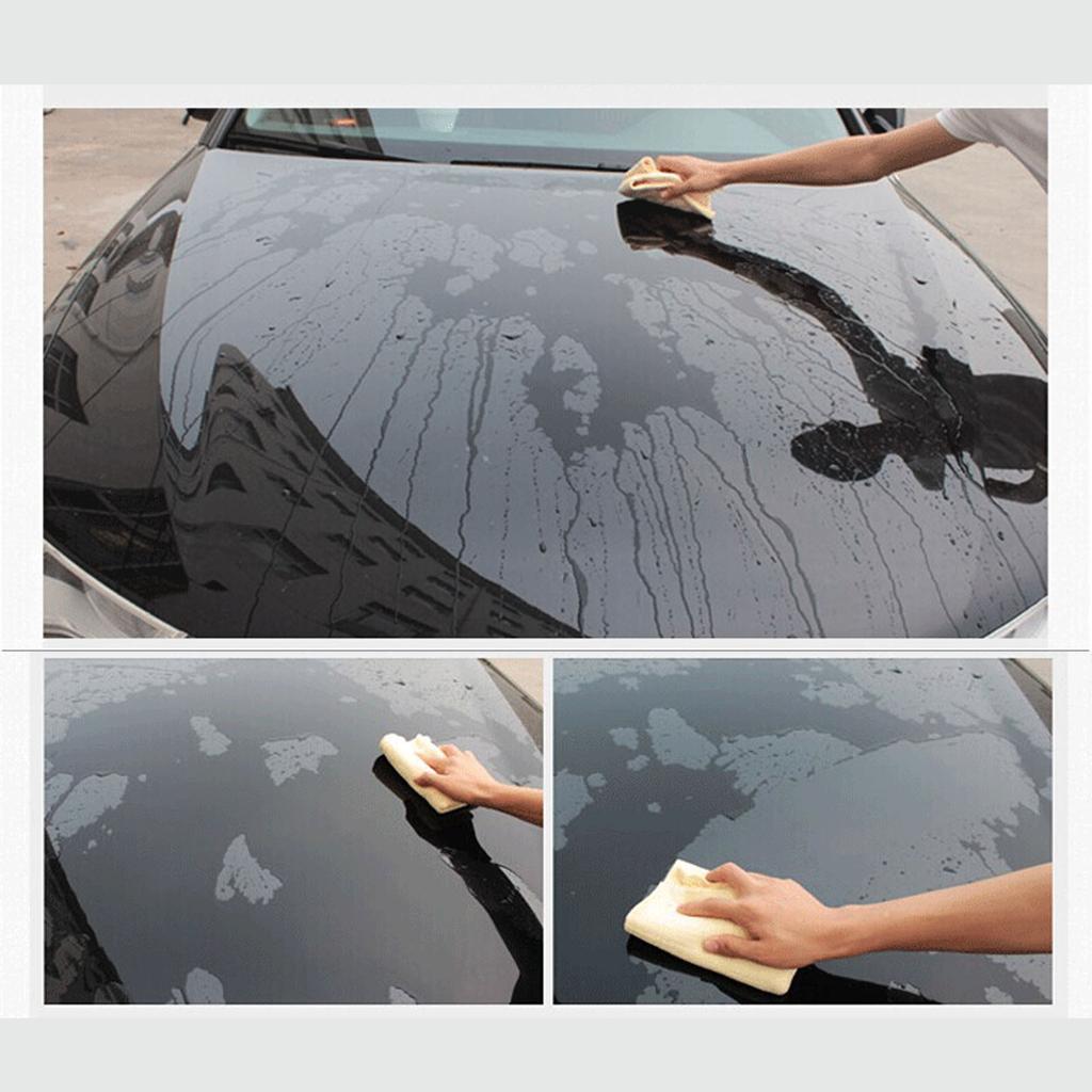 Полотенце для сушки автомобиля, супервпитывающее, не царапающее, для дома, авто, мытья окон, для питомцев, в пакете, цвет случайный